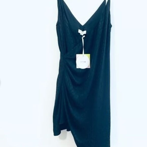 Cushnie x Target NWT Black Asymmetrical Black Leopard Mini Dress - Picture 7 of 7